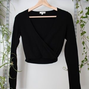 Wilfred Deep V Top Long-sleeve